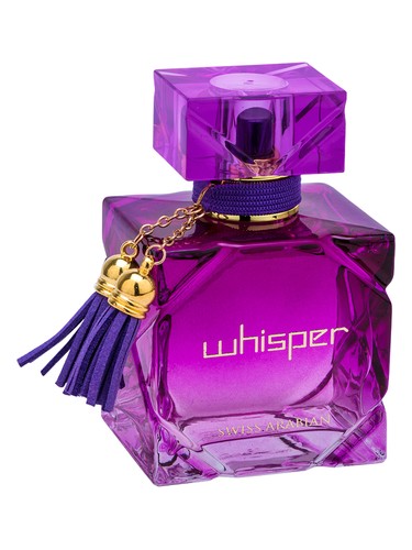 Swiss Arabian Whisper eau de parfum bottle, a fresh fragrance