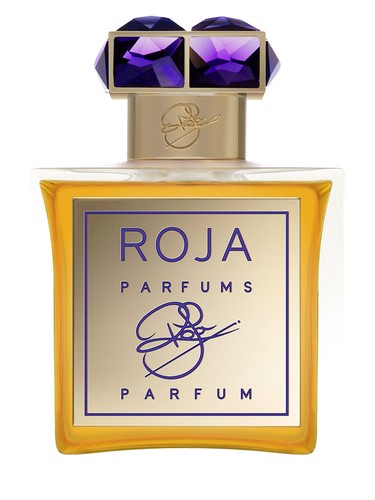 Roja Love parfum bottle, a gourmand fragrance