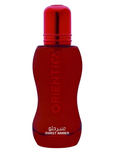 Orientica Sweet Amber perfume bottle, a warm & amber fragrance