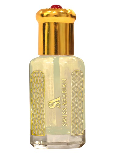 Swiss Arabian Spanish Sandalwood perfume bottle, a woody fragrance