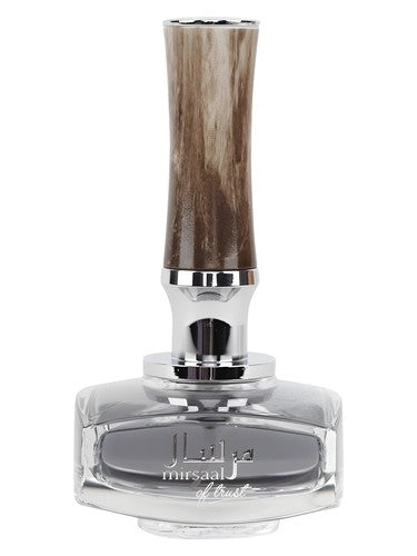 Afnan Mirsaal of Trust eau de parfum bottle, a woody fragrance