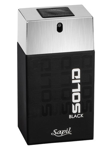 Solid Black For Men