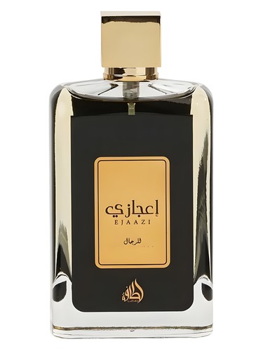 Lattafa Ejaazi eau de parfum bottle, a fresh fragrance