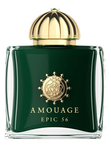 Amouage Epic 56 Woman perfume bottle, a warm & amber fragrance