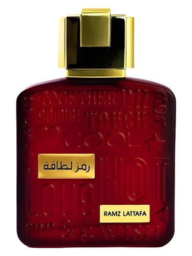 Lattafa Ramz Lattafa (Gold) eau de parfum bottle, a fruity fragrance