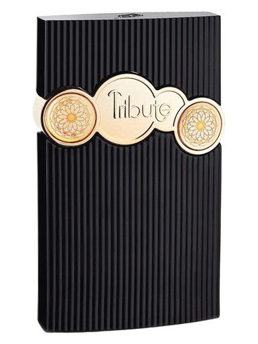 Afnan Tribute Black eau de parfum bottle, a warm fragrance