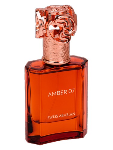 Swiss Arabian Amber 07 eau de parfum bottle, a warm & amber fragrance