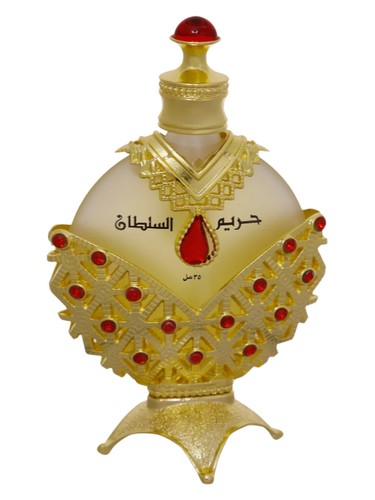 Khadlaj Hareem Al Sultan Gold eau de parfum bottle, a gourmand fragrance