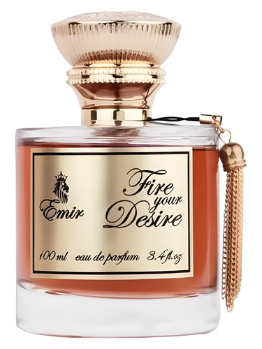 Paris Corner Emir Fire Your Desire eau de parfum bottle, a gourmand fragrance