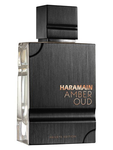 Al Haramain Amber Oud Private Edition eau de parfum bottle, a warm & amber fragrance