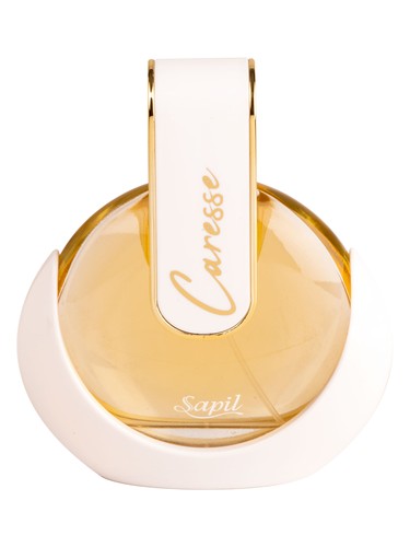 Sapil Caresse perfume bottle, a gourmand fragrance