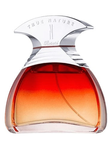 Rasasi True Nature eau de parfum bottle, a warm & amber fragrance
