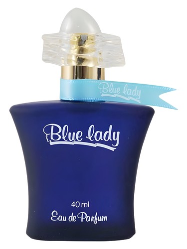 Rasasi Blue Lady eau de parfum bottle, a floral fragrance
