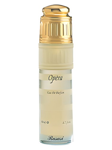 Rasasi Opera perfume bottle, a floral fragrance