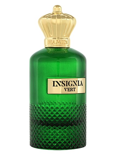 Hamidi Insignia Vert parfum bottle, a woody fragrance