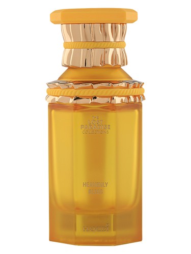 Hamidi Heavenly Bliss eau de parfum bottle, a warm fragrance