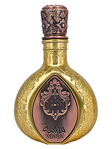 Lattafa Masa eau de parfum bottle, a fruity fragrance