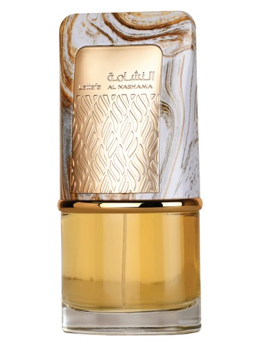 Lattafa Al Nashama eau de parfum bottle, a gourmand fragrance