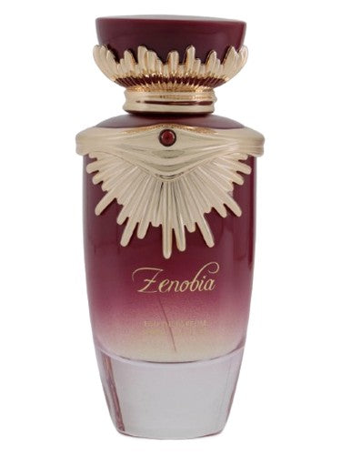 Maison Asrar Zenobia perfume bottle, a white floral fragrance
