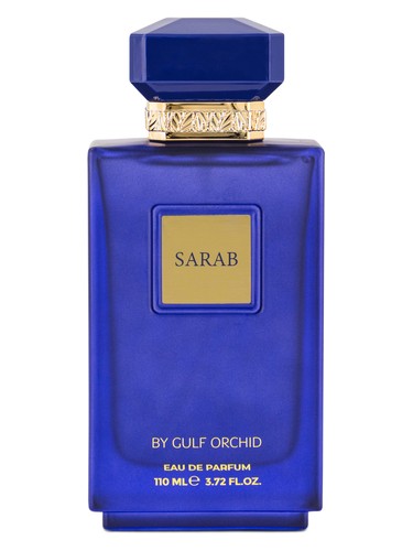 Gulf Orchid Sarab perfume bottle, a citrus fragrance