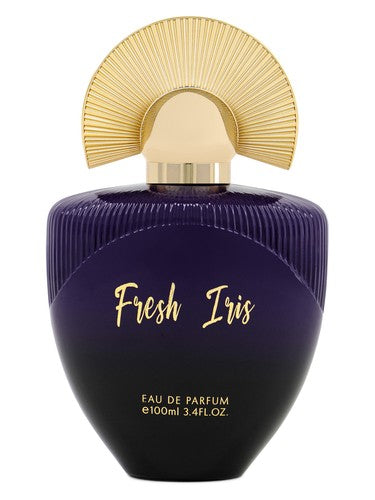 Maison Asrar Fresh Iris perfume bottle, a iris fragrance