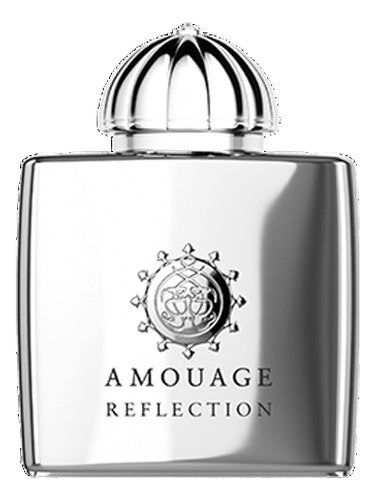 Amouage Reflection Woman perfume bottle, a green fragrance