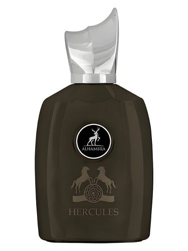 Maison Alhambra Hercules eau de parfum bottle, a gourmand fragrance