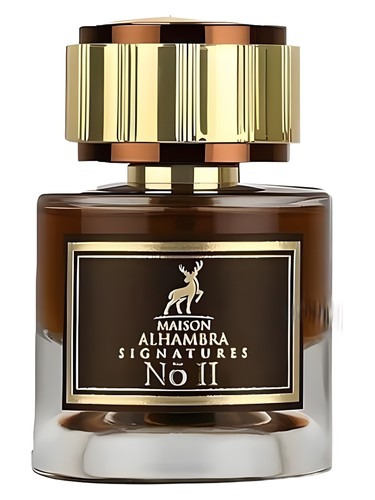 Maison Alhambra Signatures No II eau de parfum bottle, a woody fragrance