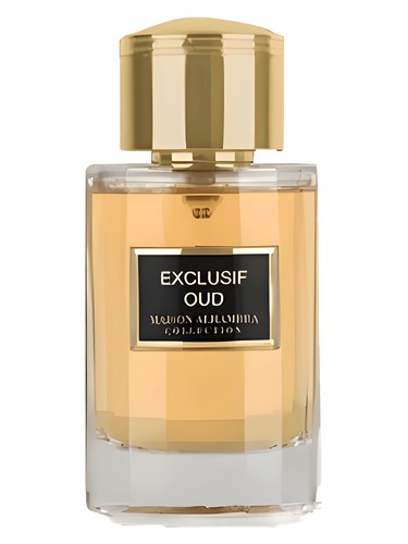 Maison Alhambra Exclusif Oud eau de parfum bottle, a warm & amber fragrance