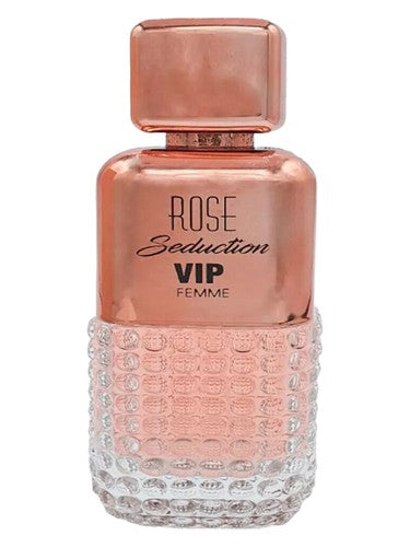 Maison Alhambra Rose Seduction Vip Pour Femme eau de parfum bottle, a rose fragrance