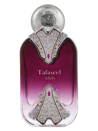 Nabeel Tafaseel eau de parfum bottle, a spicy fragrance