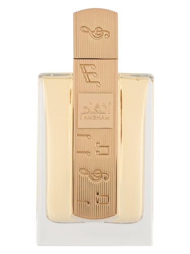 Lattafa Angham body mist bottle, a vanilla fragrance
