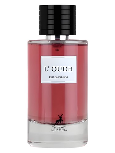 Maison Alhambra L'Oudh eau de parfum bottle, a oud fragrance