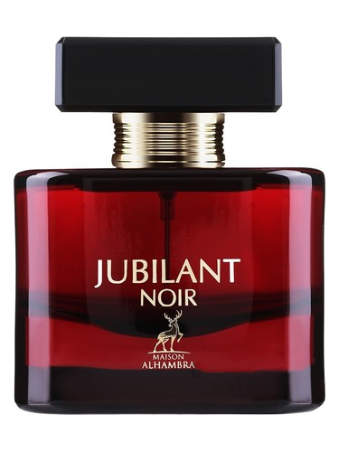 Maison Alhambra Jubilant Noir eau de parfum bottle, a floral fragrance