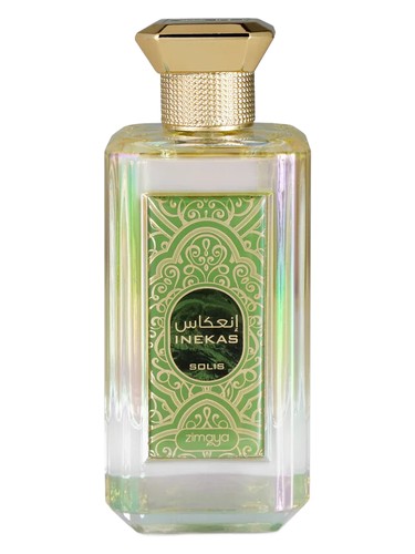 Zimaya INEKAS SOLIS eau de parfum bottle, a gourmand fragrance