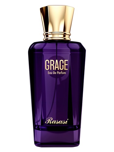 Rasasi Grace perfume bottle, a powdery fragrance