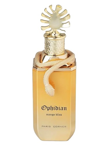 Paris Corner Ophidian Mango Bliss eau de parfum bottle, a fruity fragrance