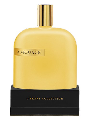 Amouage The Library Collection Opus I perfume bottle, a floral fragrance