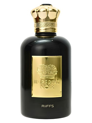 Riiffs Imperial Noir eau de parfum bottle, a gourmand fragrance