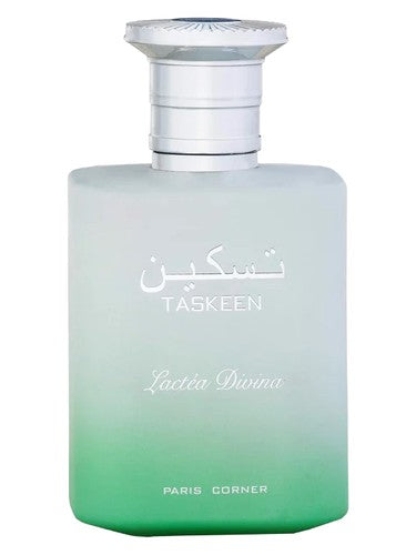 Paris Corner Taskeen Lactéa Divina perfume bottle, a lactonic fragrance