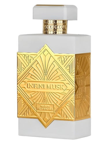 Maison Alhambra Infini Musk eau de parfum bottle, a lactonic fragrance