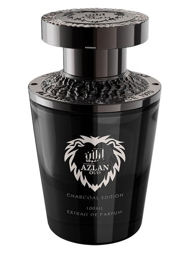 Al Haramain Azlan Oud Charcoal Edition extrait de parfum bottle, a leather fragrance