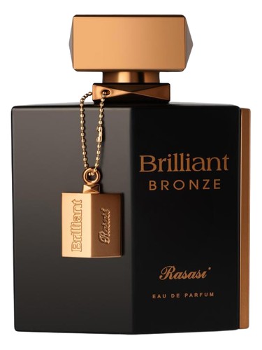 Rasasi Brilliant Bronze eau de parfum bottle, a woody fragrance