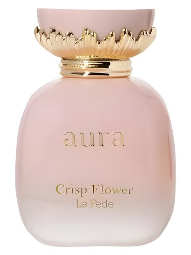 Khadlaj La Fede Aura Crisp Flower eau de parfum bottle, a floral fragrance