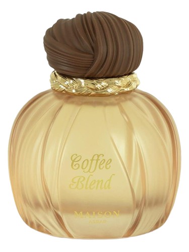 Maison Asrar Coffee Blend eau de parfum bottle, a gourmand fragrance