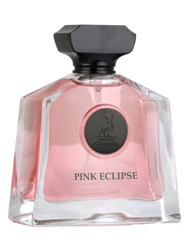 Maison Alhambra Pink Eclipse eau de parfum bottle, a floral fragrance