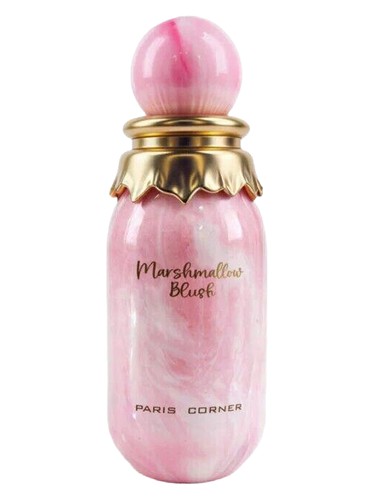 Paris Corner Marshmallow Blush eau de parfum bottle, a gourmand fragrance