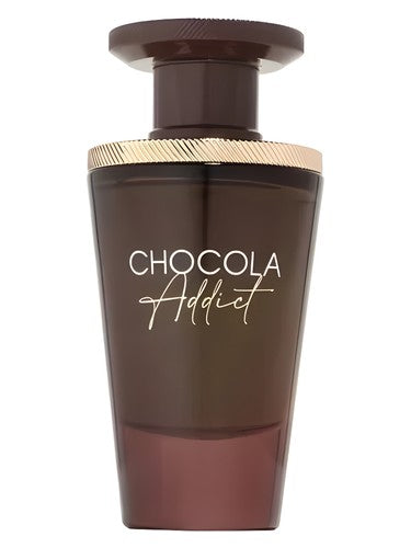 French Avenue Chocola Addict eau de parfum bottle, a gourmand fragrance