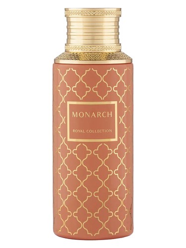 Maison Asrar Monarch eau de parfum bottle, a gourmand fragrance