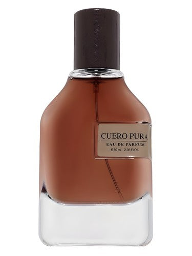 Fragrance World Cuero Pura perfume bottle, a leather fragrance